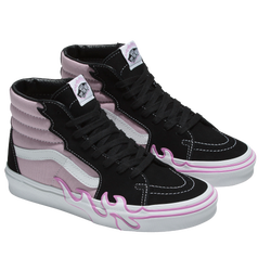 Women's - Vans Sk8-Hi Tapered  - Purple/Black/White