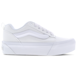 Women's - Vans Knu Stack  - White/White