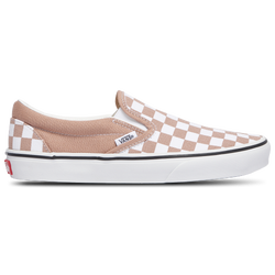 Women's - Vans Classic Slip-On  - Warm Taupe Brown