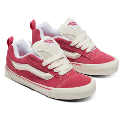 Women's - Vans Knu Skool  - Pink/White