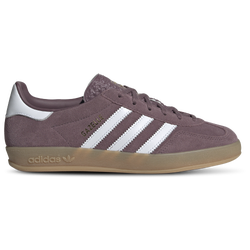 Women's - adidas Originals Gazelle Indoor  - Shadow Fig/Brown/Gum