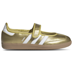 Women's - adidas Originals Samba Jane - Gold/White