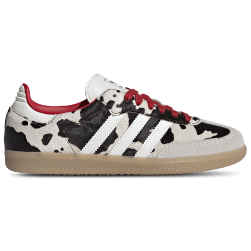 adidas Women's Originals Samba OG Cow Print - Basketball Shoes Size 8.5 - Aurora Coffee/Off White/Gum
