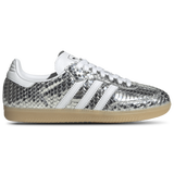 Argent métallique/Blanc de chaussures/Gomme 3