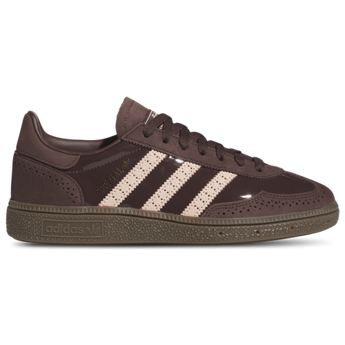 adidas Men's Originals Handball Spezial - Women's Running Shoes Size 7.0 - Blush Pink/Gold Metallic/Shadow Brown