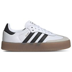 Women's - adidas Originals Sambae  - White/White/Black