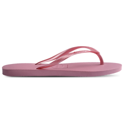 Women's - Havaianas Slim Sandals  - Pink/Pink