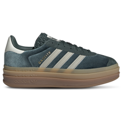 Women's - adidas Originals Gazelle Bold  - Mineral Green/Putty Grey