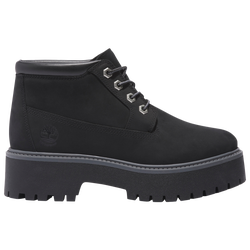 Women's - Timberland Premium Platform Waterproof Chukka Boots - Black/Black