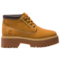 Women's - Timberland Premium Platform Waterproof Chukka Boots - Wheat/Wheat