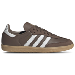 Women's - adidas Originals Samba OG  - Earth Strata/White/Gold Metallic