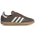 adidas Originals Chaussure originale Samba - Pour femmes Strates de terre/Blanc/Or métallique