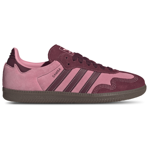 adidas Men's Originals Samba OG - Women's Size 8.5 - Pink Spark/Shadow Red/Gum