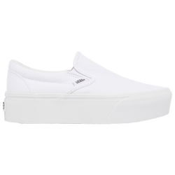 Women's - Vans Classic Slip on Stackform - White/White