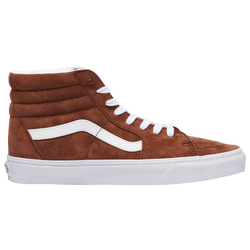 Women's - Vans Sk8 Hi  - Brown/White