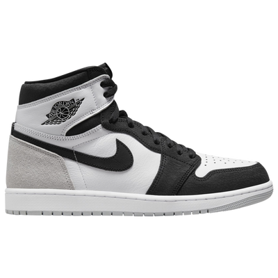 Black and white jordans best sale foot locker