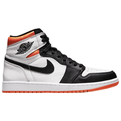 Men's - Jordan Retro 1 High OG  - White/Black/Orange