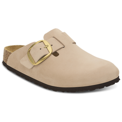 Women's - Birkenstock Boston Big Buckle  - Sandcastle