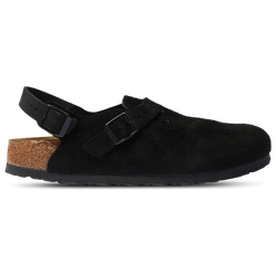 Women's - Birkenstock Tokyo Suede  - Black/Brown