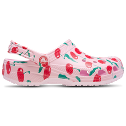 Women's - Crocs Classic Clogs  - Red/Pink