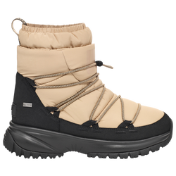 Women's - UGG Yose Puffer Boots  - Beige/Beige