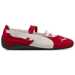 Women's - PUMA Speedcat Ballet Suede  - For All Time Red/White/Black