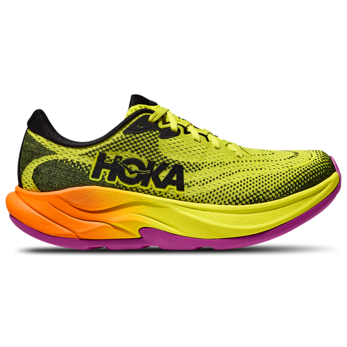 

HOKA Mens HOKA Rincon 4 - Mens Running Shoes Black/Orange/Citrus Size 09.5