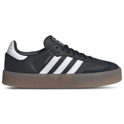 Women's - adidas Originals Sambae  - Black/Black/White