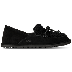 Women's - UGG Zora Loafers  - Black/Black