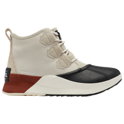 Women's - Sorel Out and About III Classic  - Black/Beige/Red