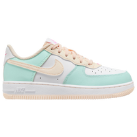 White reflective Air Force 1 Sage w/ baby pink tick and back - Vinted