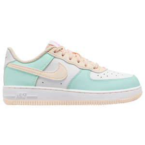 Nike Big Kids Air Force 1 Lv8 Bg (white / green abyss-spring green)