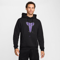Men's - Nike Kobe Dri-FIT STD ISS Pullover Hoodie  - Black/Concord