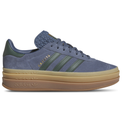 Women's - adidas Originals Gazelle Bold  - Blue/Green