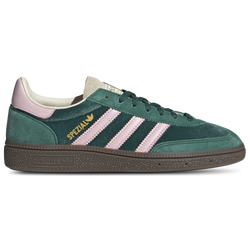 Women's - adidas Originals Handball Spezial  - Collegiate Green/Clear Pink/Cream