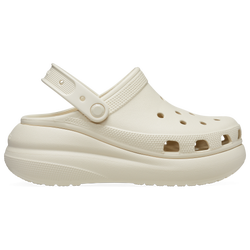 Women's - Crocs Classic Crush Clogs - Beige/Beige