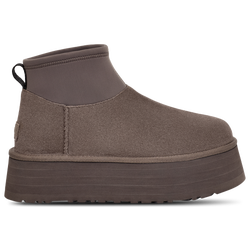 Women's - UGG Classic Mini Dipper  - Thundercloud