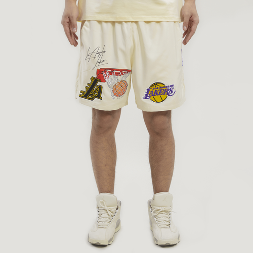 

Pro Standard Mens Pro Standard Lakers Champ 2.0 Woven Shorts - Mens Tan/Tan Size XXL