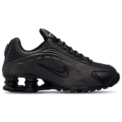 Boys' Grade School - Nike Shox R4  - Black/Black