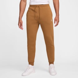 Men's - Jordan Brooklyn Fleece Pants  - White/Desert Bronze
