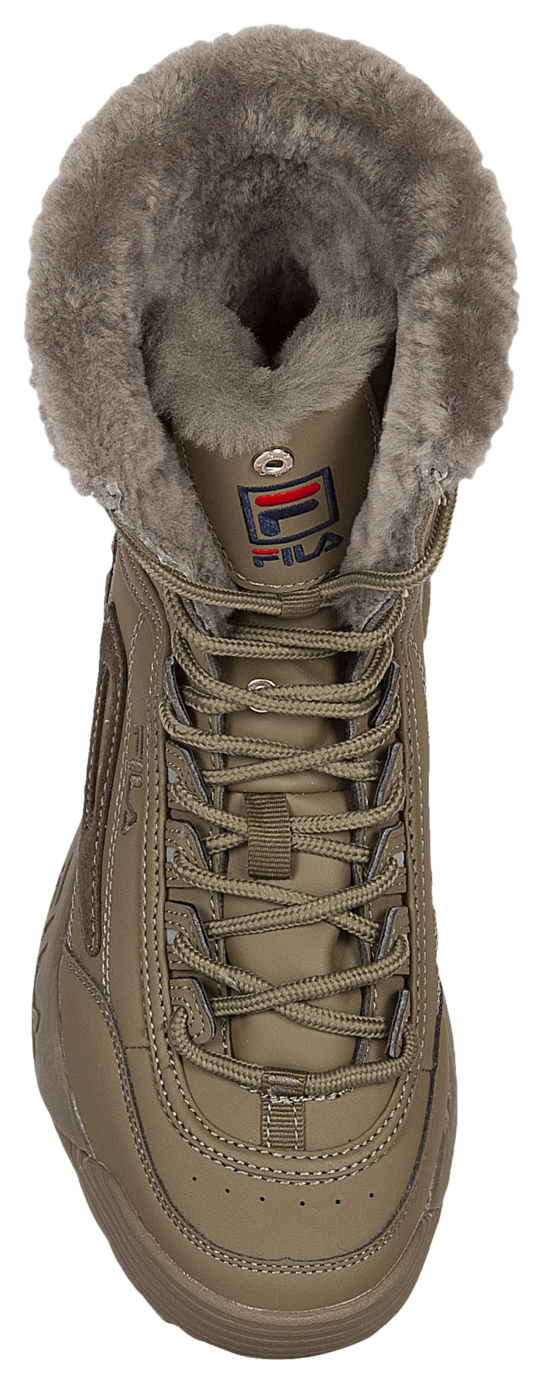 Fila disruptor boots on sale shearling