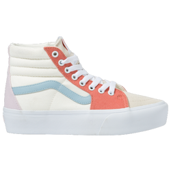 Women's - Vans Old Skool Platform  - Cream/Brown