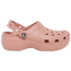 Crocs Classic Platform Clog - Women's Pink/Pink