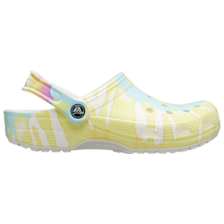 Women's - Crocs Classic Tie Dye Graphic Clogs - Multi/Multi
