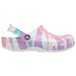 Women's - Crocs Classic Tie Dye Graphic Clogs - Multi/Multi