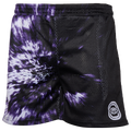 Overtime Motion Blur Mesh Shorts - Overtime Purple/Black