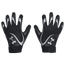 Under Armour Radar 21 Softball Batting Gloves - Women's Black/Black/Metallic Silver