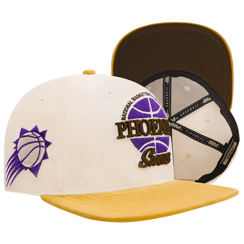 MENS - Pro Standard Suns SMU Strapback Cap - Eggshell