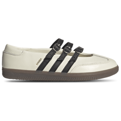 Women's - adidas Samba Ballet  - White/Black/Brown