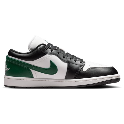MENS - Jordan AJ 1 Low - Summit White/Black Gorge Green